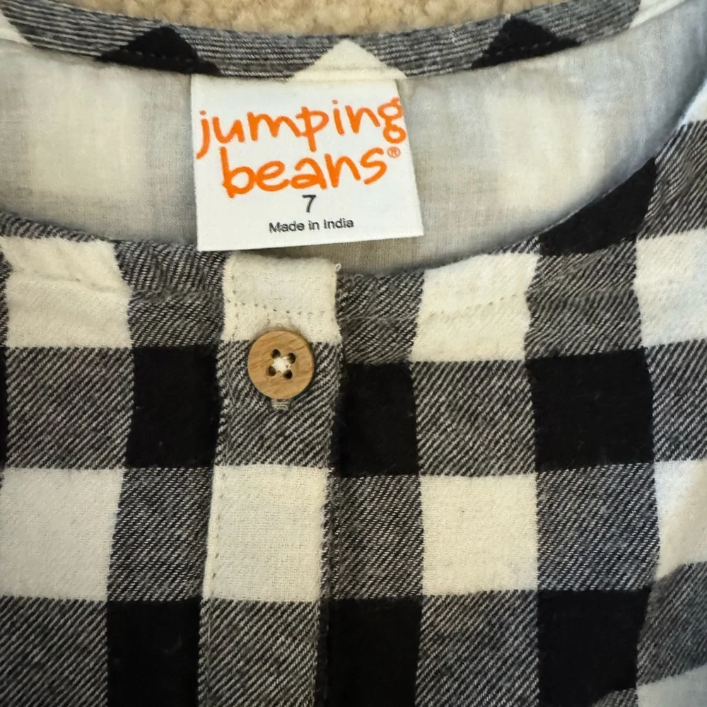 Girls size 7 lot of three long sleeve dresses - Picture 3 of 4